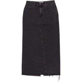 Hush Washed Black Rylie Denim Maxi Skirt