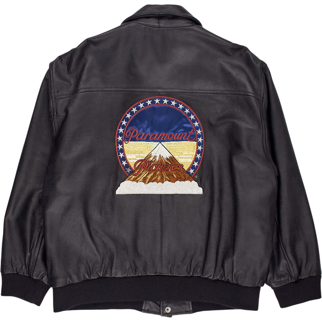 Paramount Black Leather Jacket