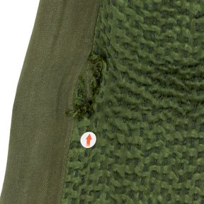 By Walid Green Patchwork Shorts