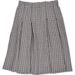 N. Peal Multi Houndstooth Midi Skirt