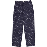 Schiesser Blue Polka Dot Lounge Trousers