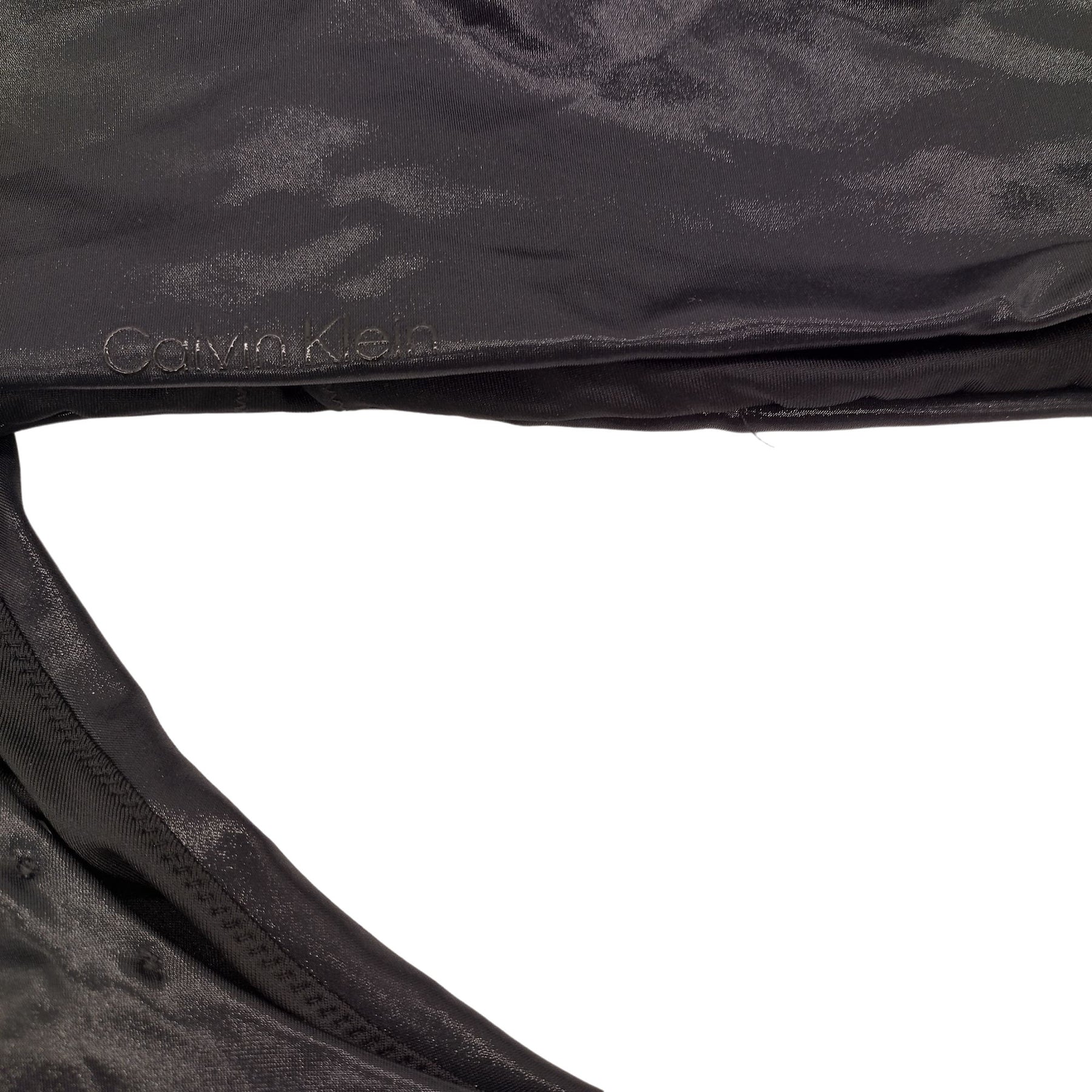 Calvin Klein Black One Shoulder One Piece