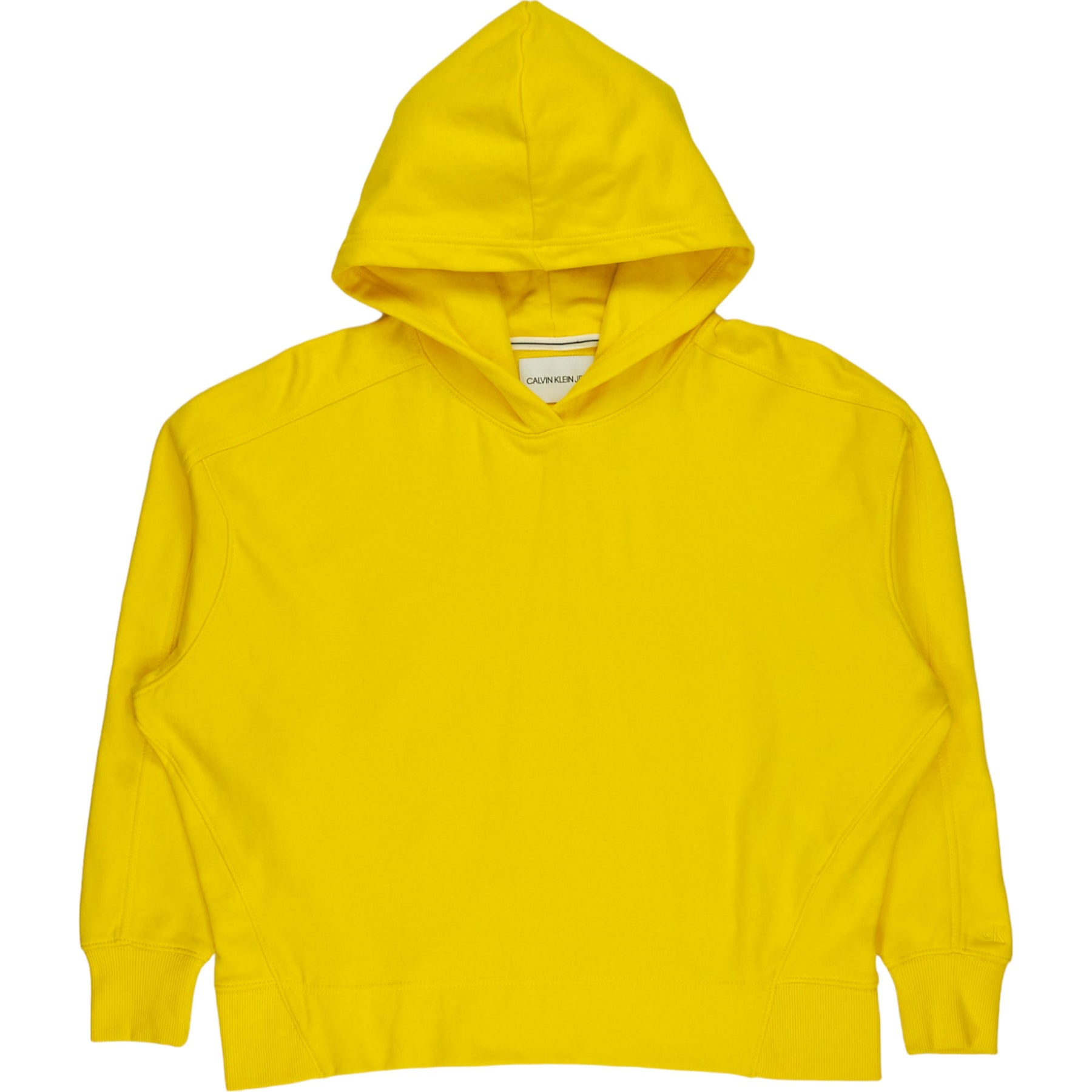 Calvin Klein Jeans Yellow Hoodie Shop from Crisis Online