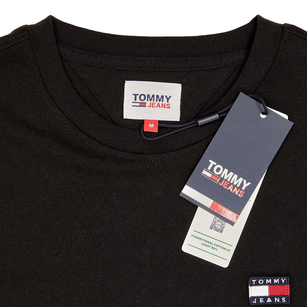 Tommy Jeans Black XS Badge Tee