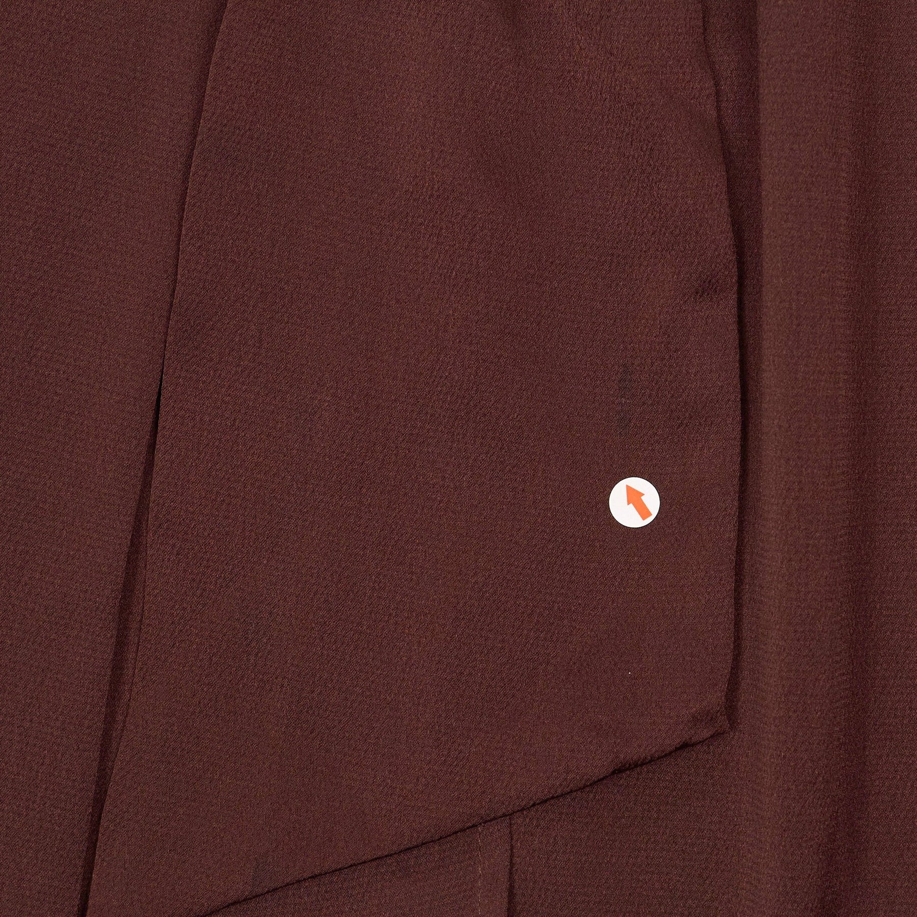 Never Fully Dressed Brown Wrap Dress