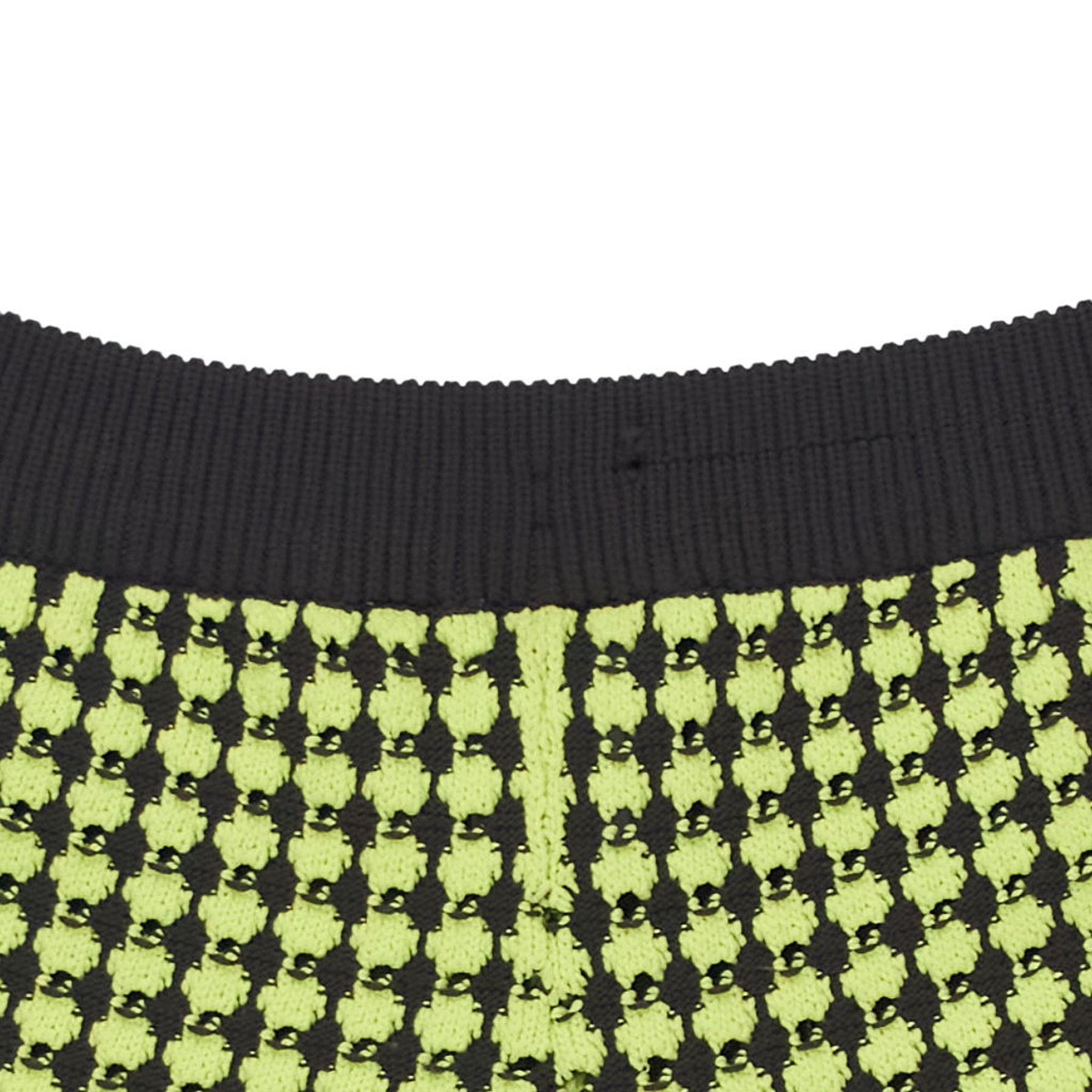 Adidas x Wales Bonner Black Yellow Crochet Shorts