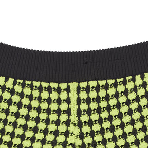 Adidas x Wales Bonner Black Yellow Crochet Shorts