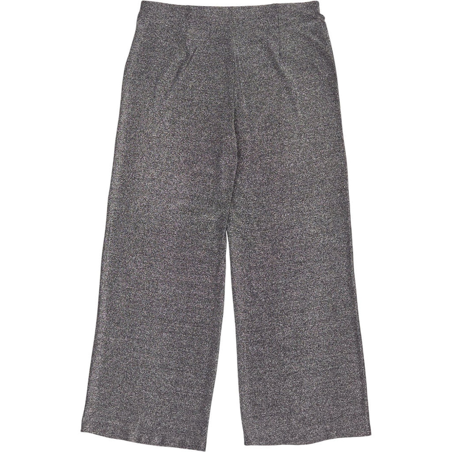 M&S Black Wide Leg Trousers