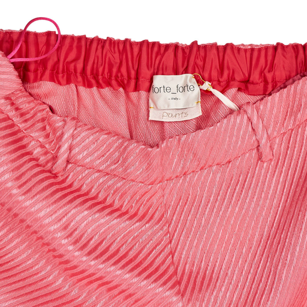 Forte Forte Pink Wide-Leg Trousers