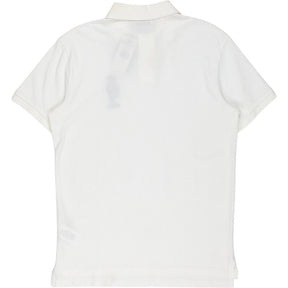 Polo Ralph Lauren White Custom Slim Fit Polo Shirt