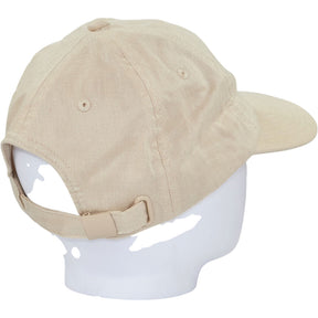 JNçQUOI Beige Embroidered Cap