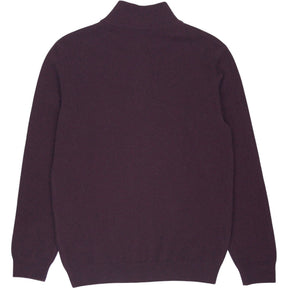 Beaufort & Blake Purple Merino Wool Jumper