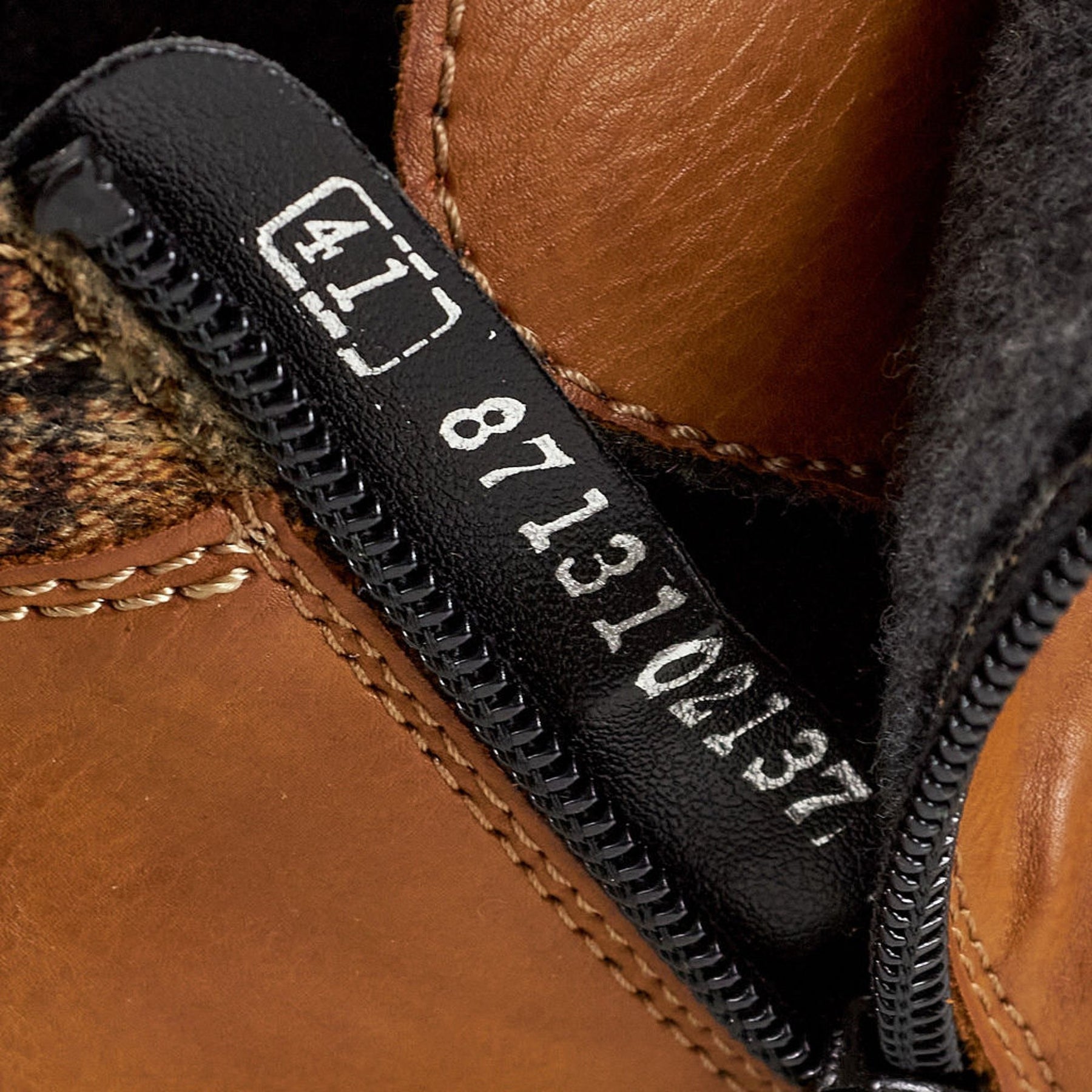 Rieker Brown Leather Ankle Boots