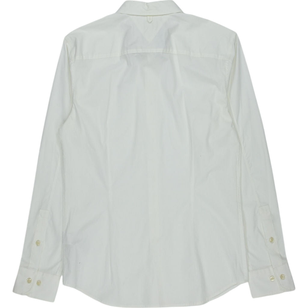 Tommy Jeans White Slim Fit Shirt