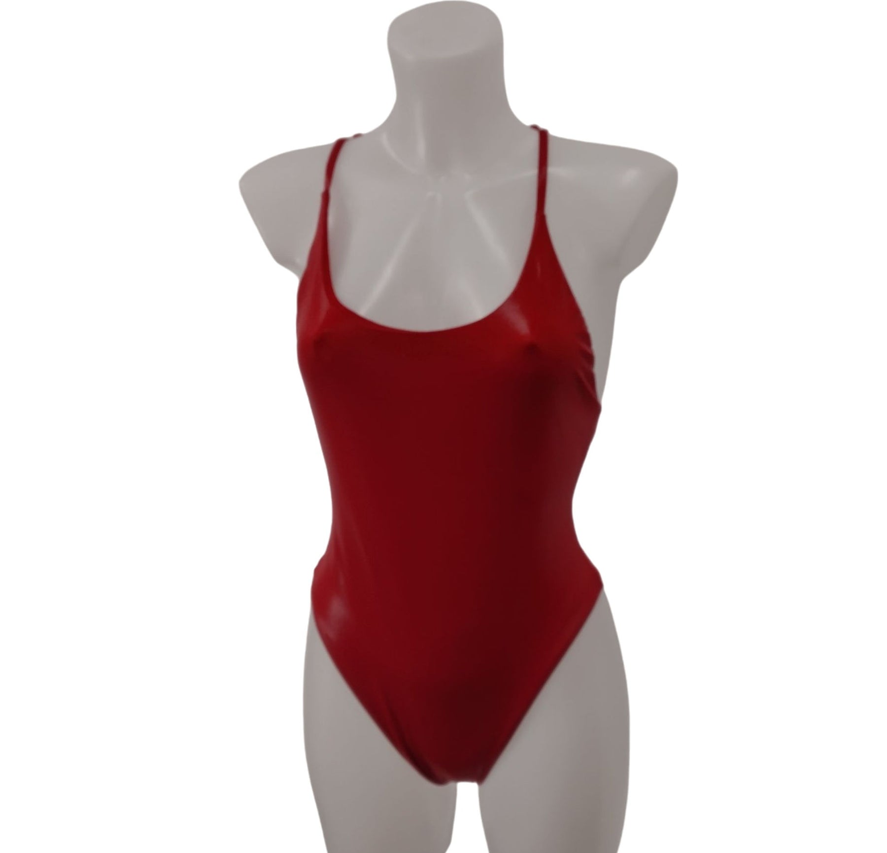 Calvin Klein Red Swim Suit