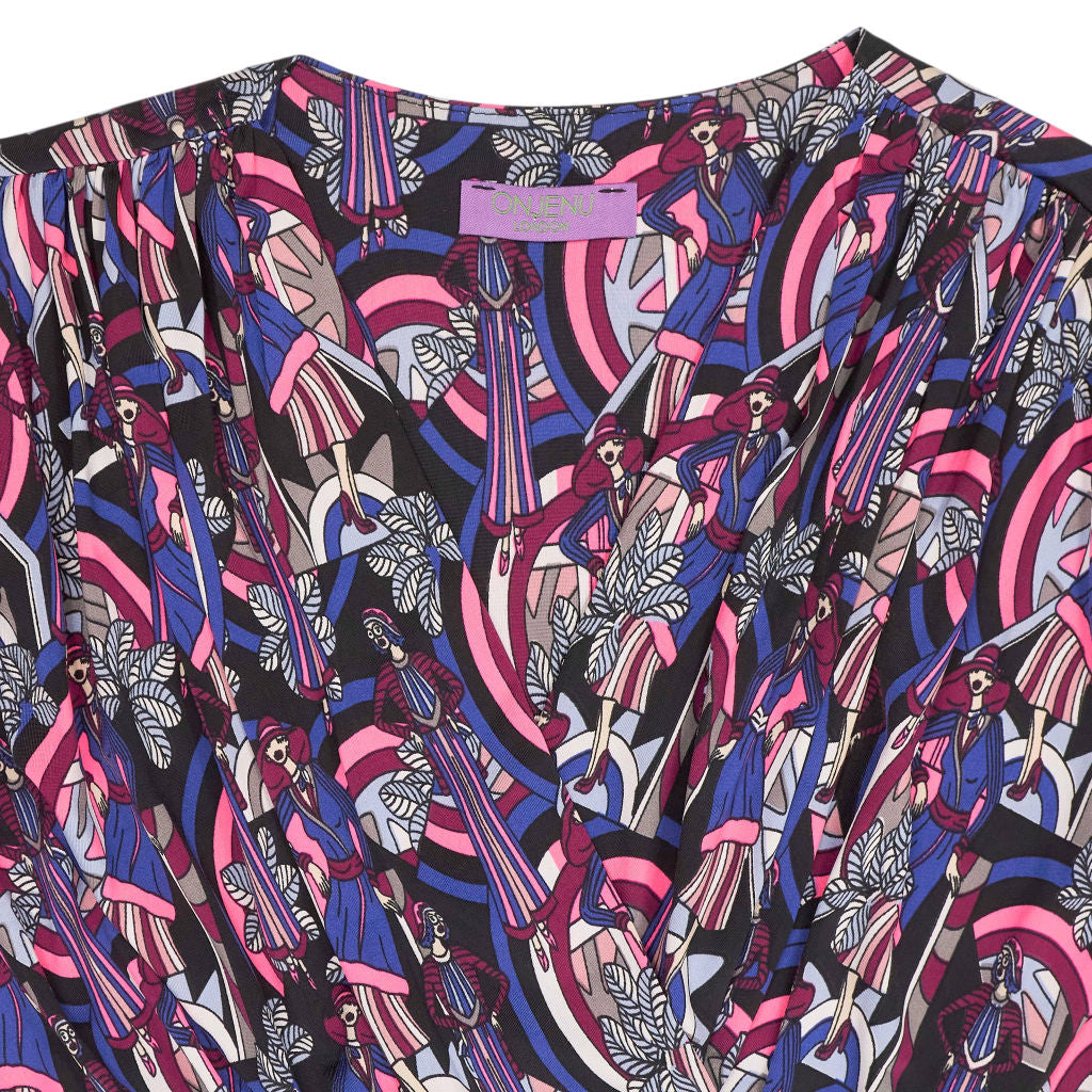 Onjenu Multicoloured Patterned Dress