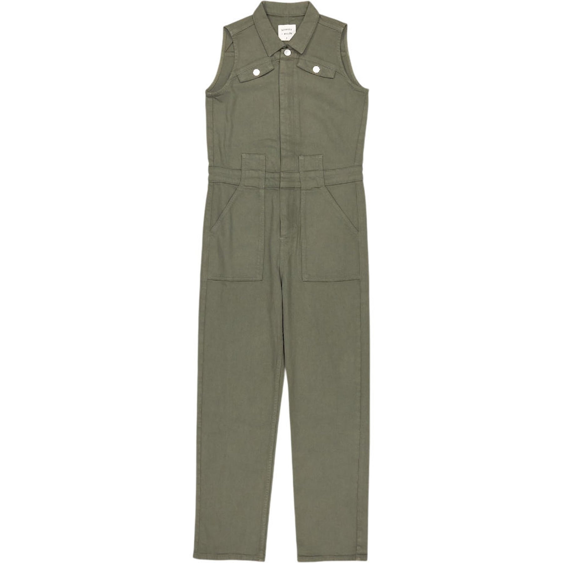 seventy + mochi Green Camile Jumpsuit