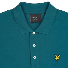 Lyle & Scott Teal Relaxed Fit Polo Shirt