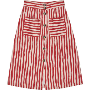 Wyse Red Stripe Andre Skirt