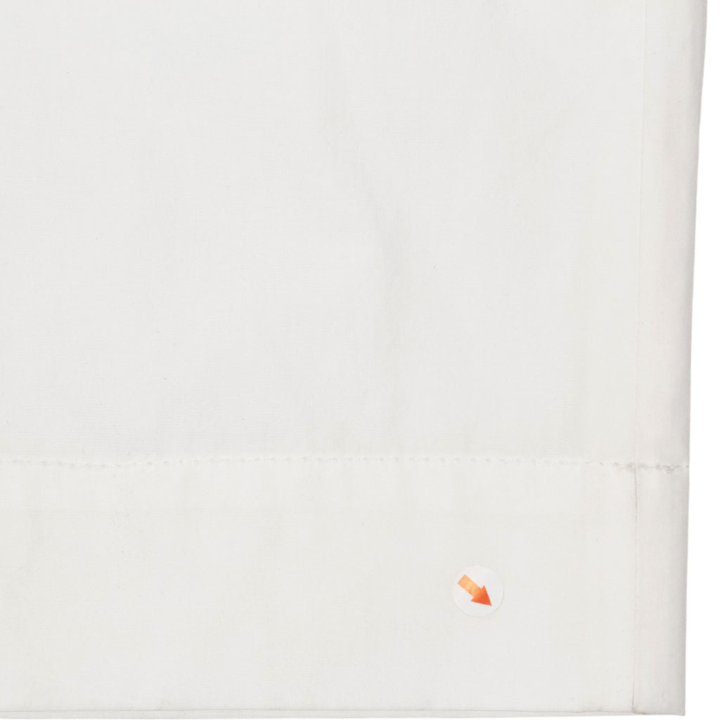 Studio Nicholson White Meyer Zip Front Pants