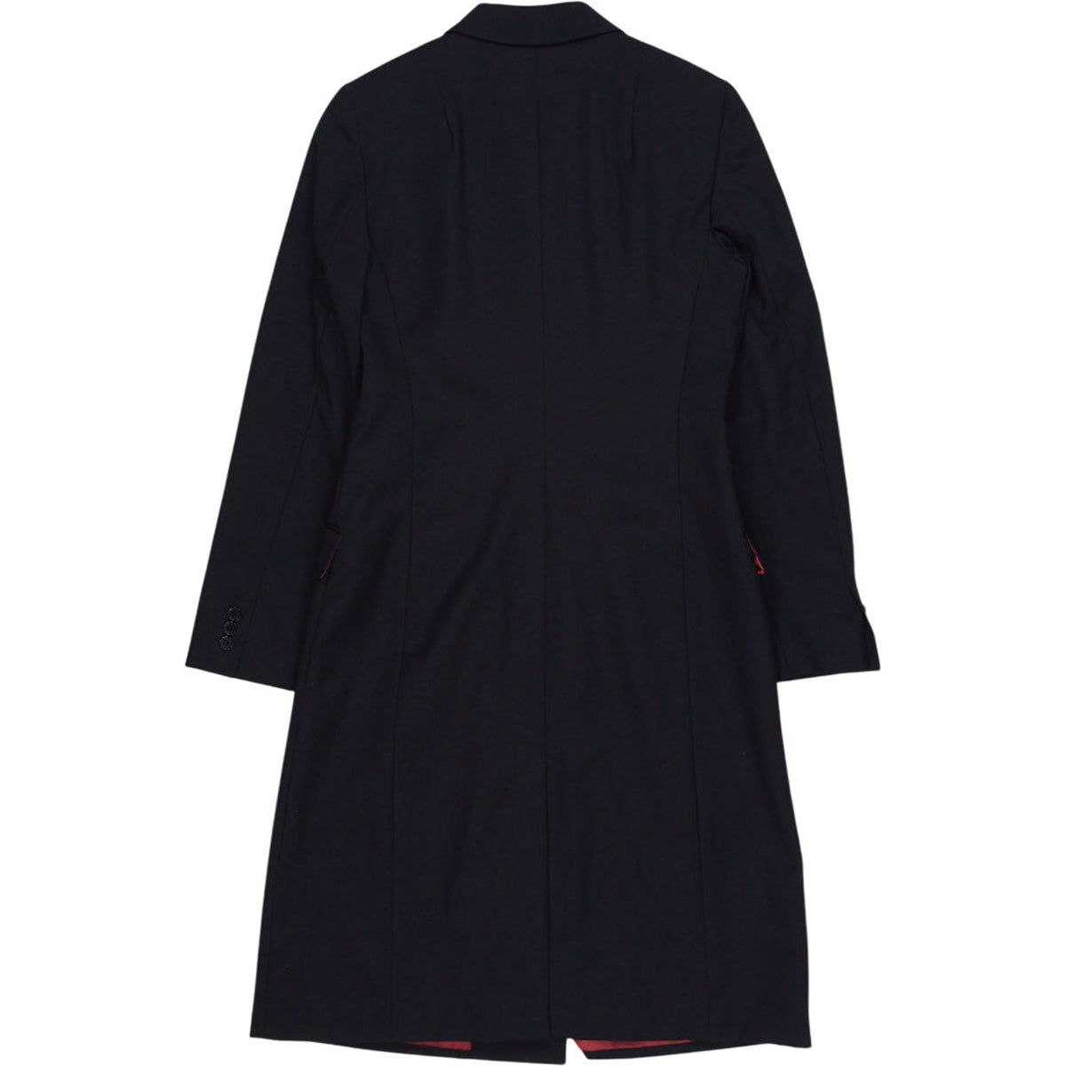 Dolce & Gabbana Black Virgin Wool Coat