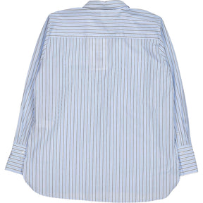 Baukjen Blue Stripe Risma Organic Shirt