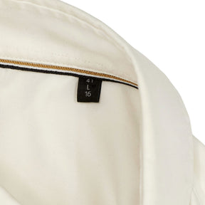 BOSS White Regular Fit Shirt Collar 16