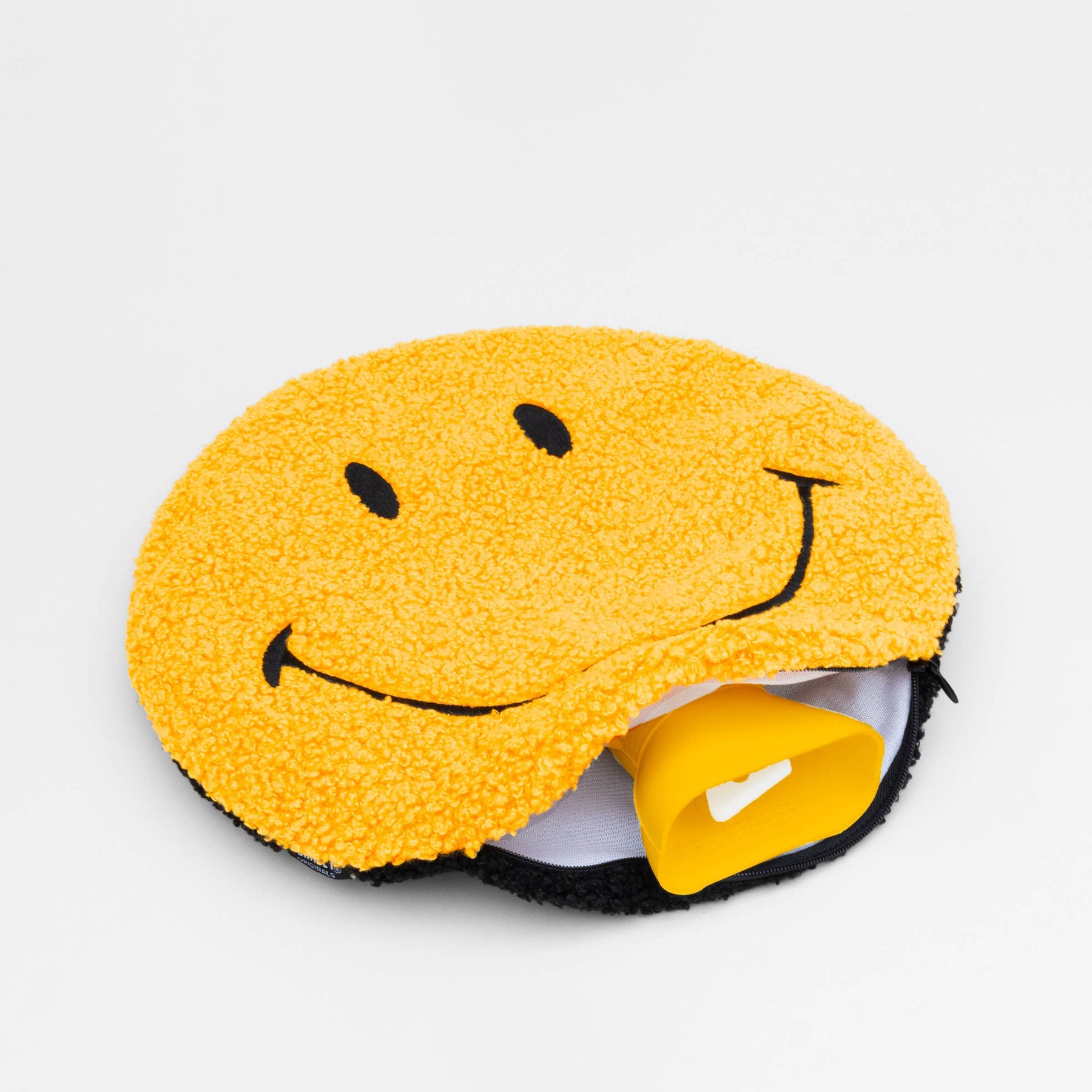 Smiley Hot Water Bottle - Makes you feel warm and fuzzy