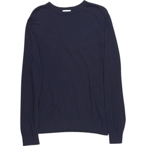 Reiss Navy Wool Blend Sweater