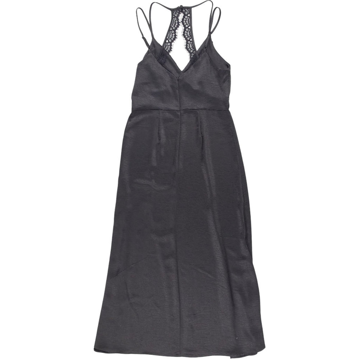 Omnes Black Lace Midi Dress