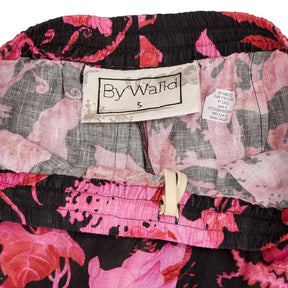 By Walid Black Red Juan Trousers