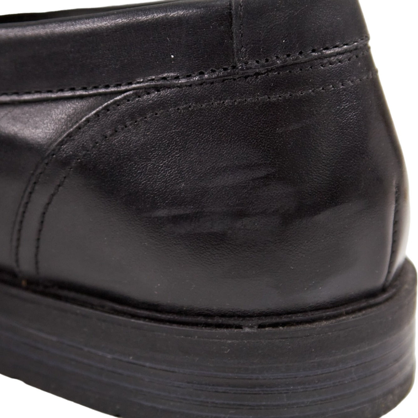 Hush Puppies Black Advice MT Slip On Shoes