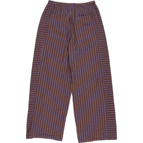 Hush Chocolate Stripe Cotton Trousers