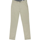Calvin Klein Beige Sateen Stretch Trousers