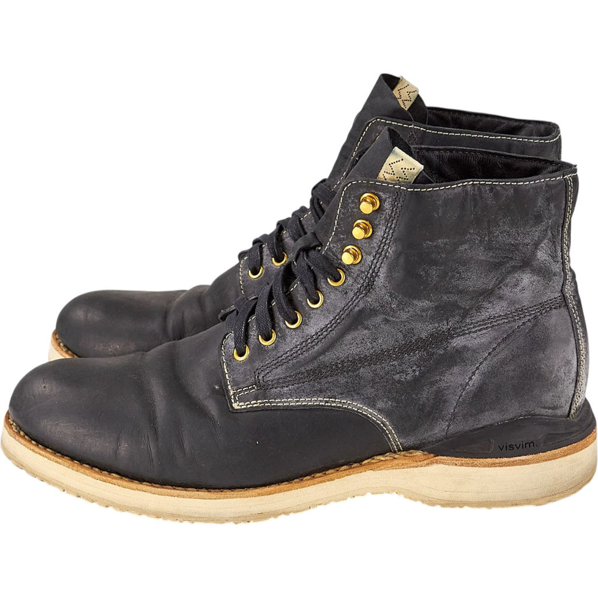 Visvim Black Virgil Folk Boots