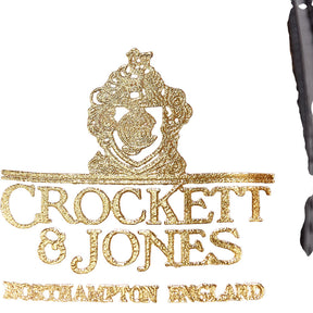 Crockett & Jones Black Leather Oxford Shoes