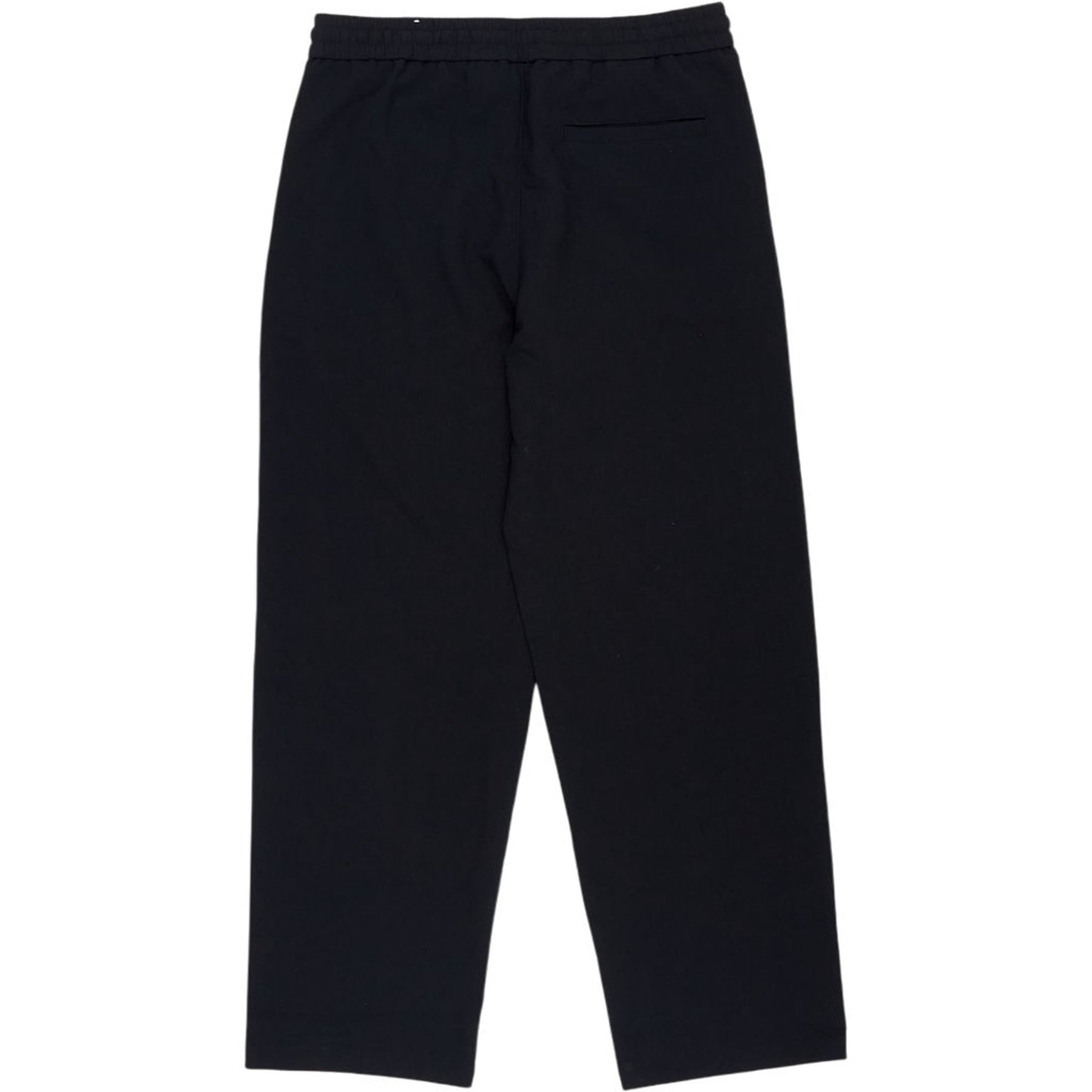 Pull & Bear Black Elastic Waist Trousers