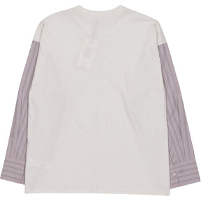 Hush White Long Sleeve T-Shirt