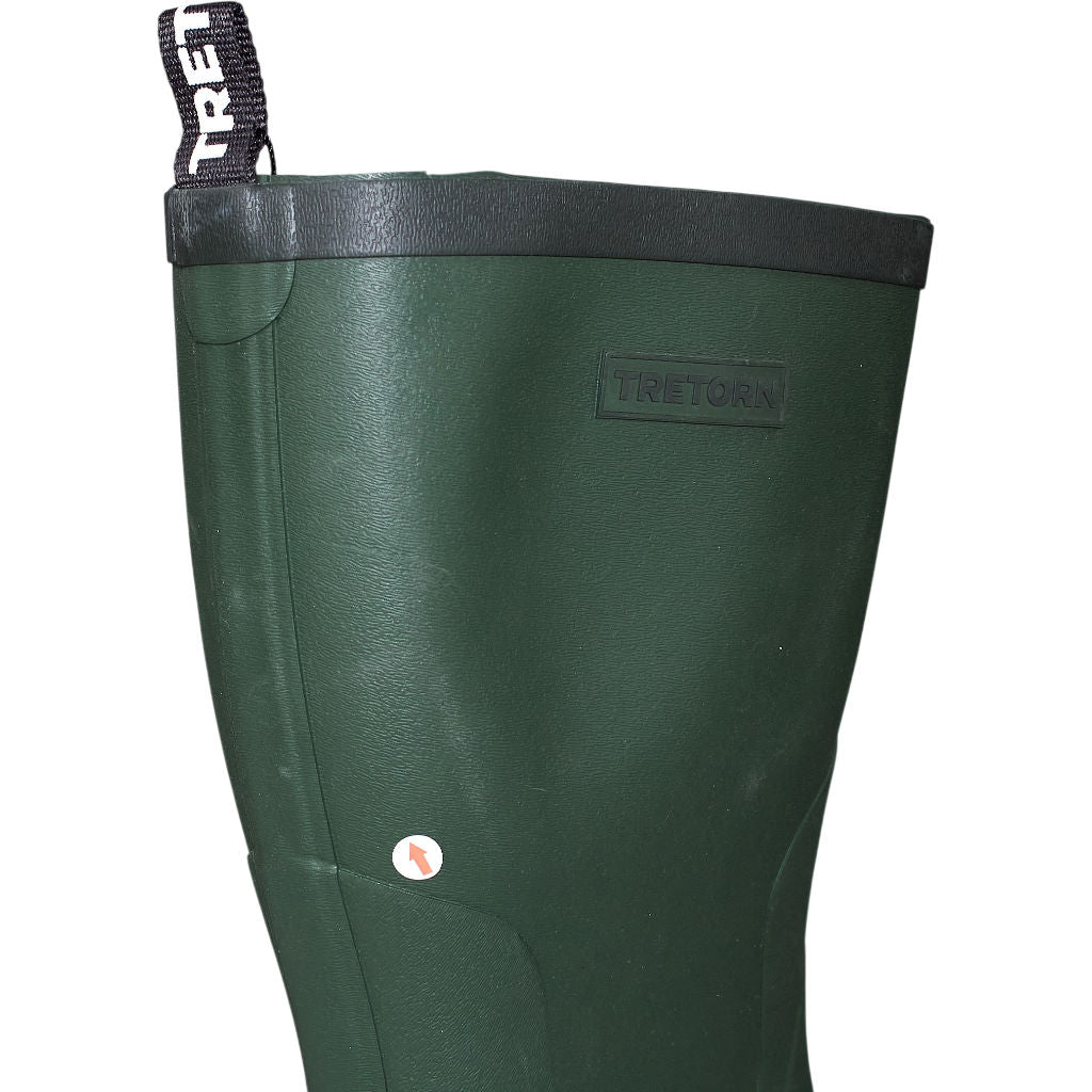 Tretorn Green Rubber Wellington Boots