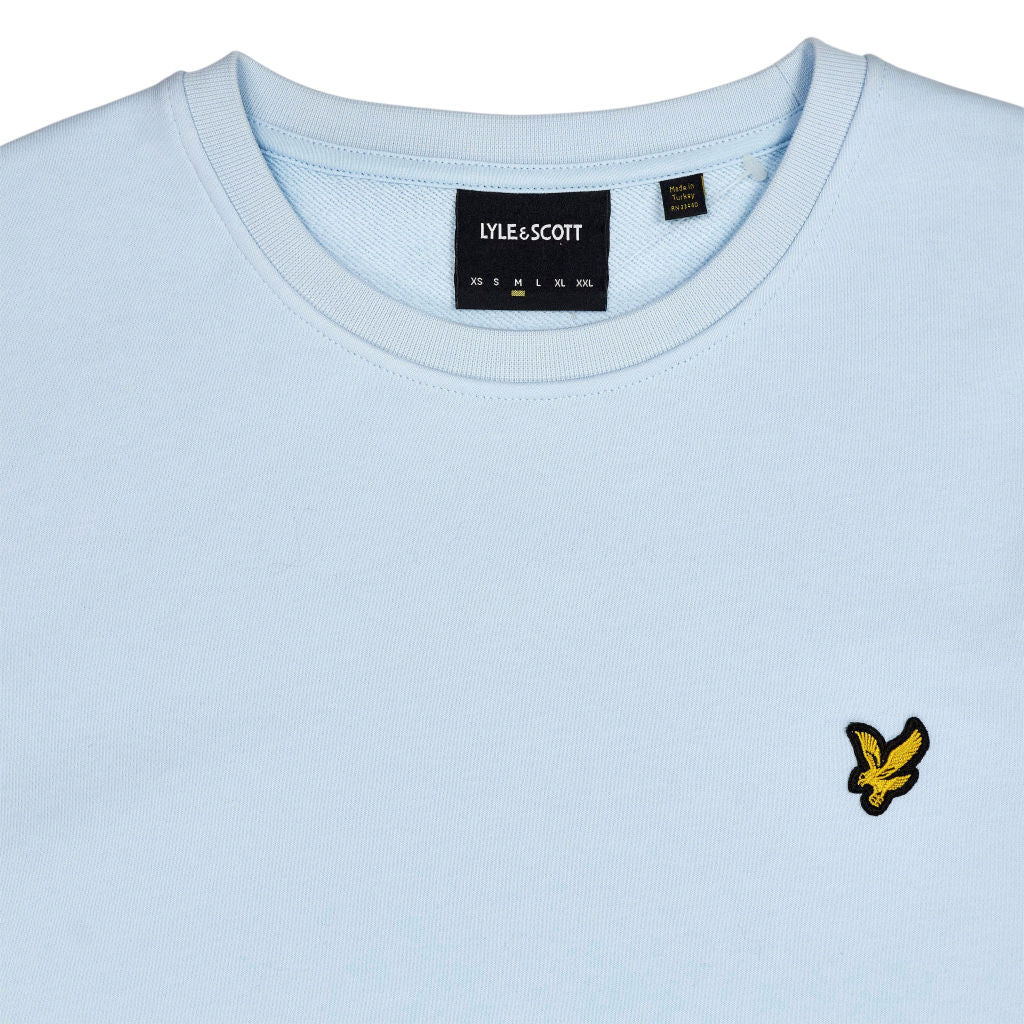 Lyle & Scott Light Blue Crew Neck Sweatshirt