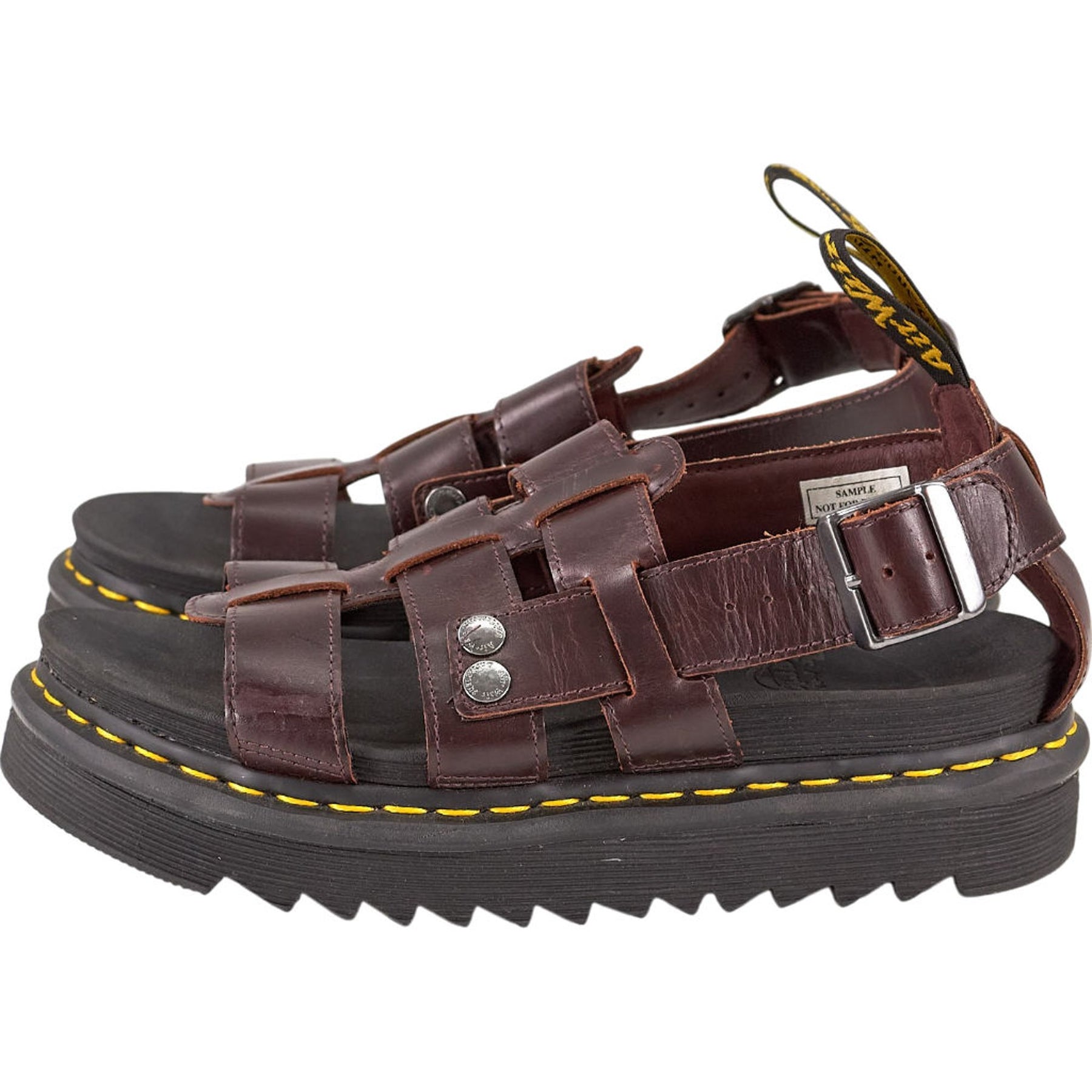 Dr. Martens Brown Leather Sandals