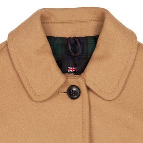 Gloverall Camel Wool Blend Coat