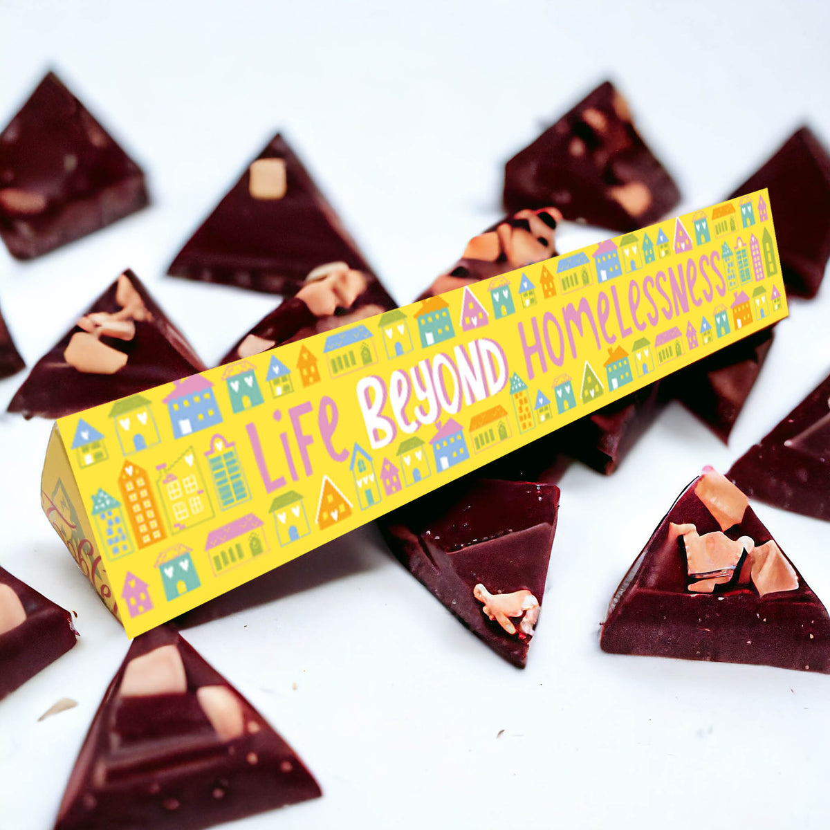 Crisis Toblerone - Exclusive "Life beyond homelessness"  Spring Design
