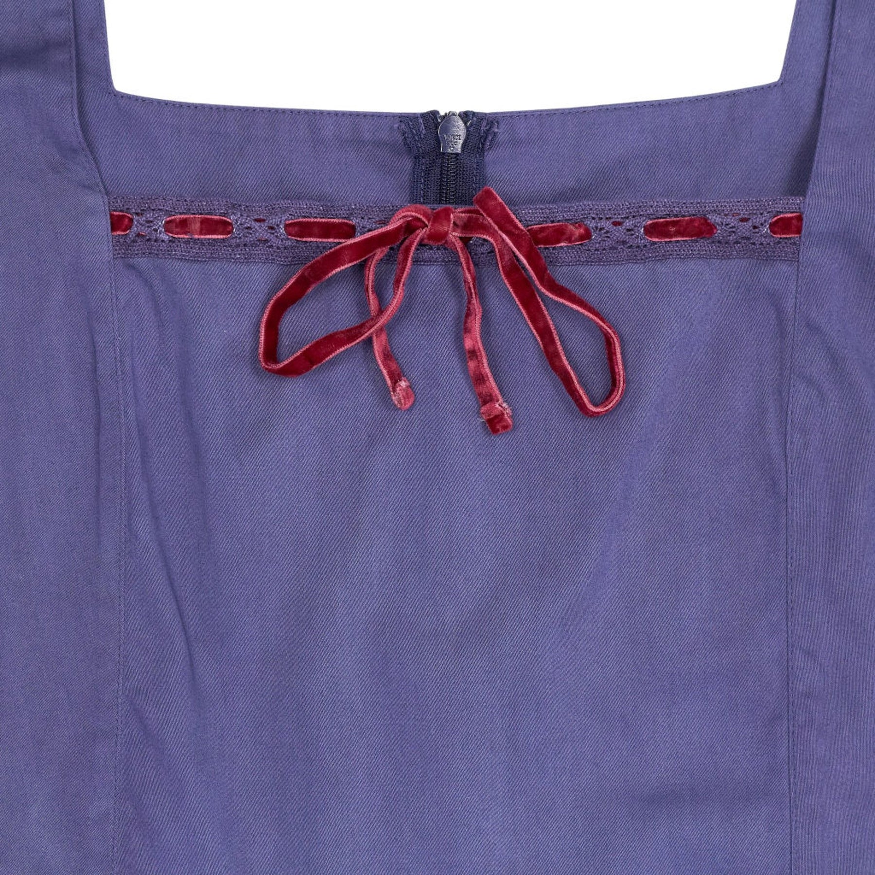 OMNES Purple Midi Dress