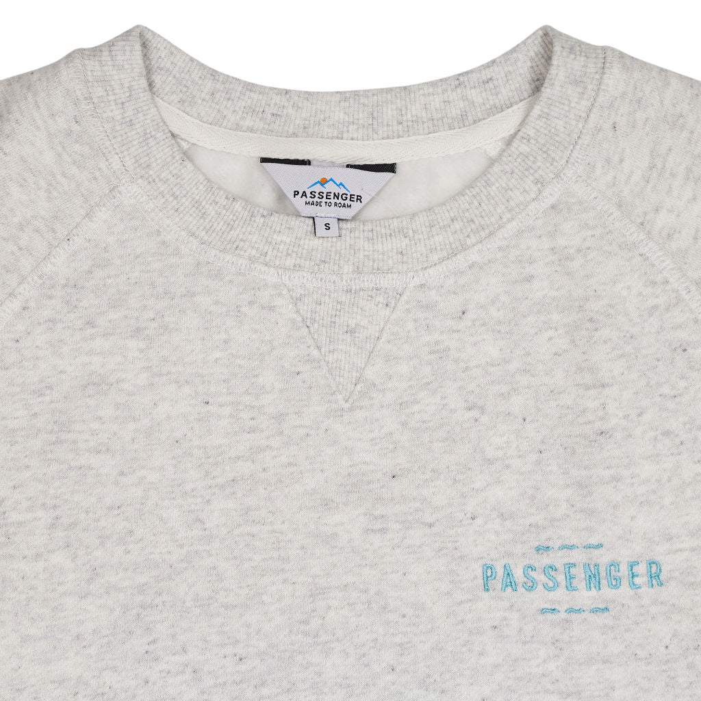 Passenger Grey Slogan Sweatshirt