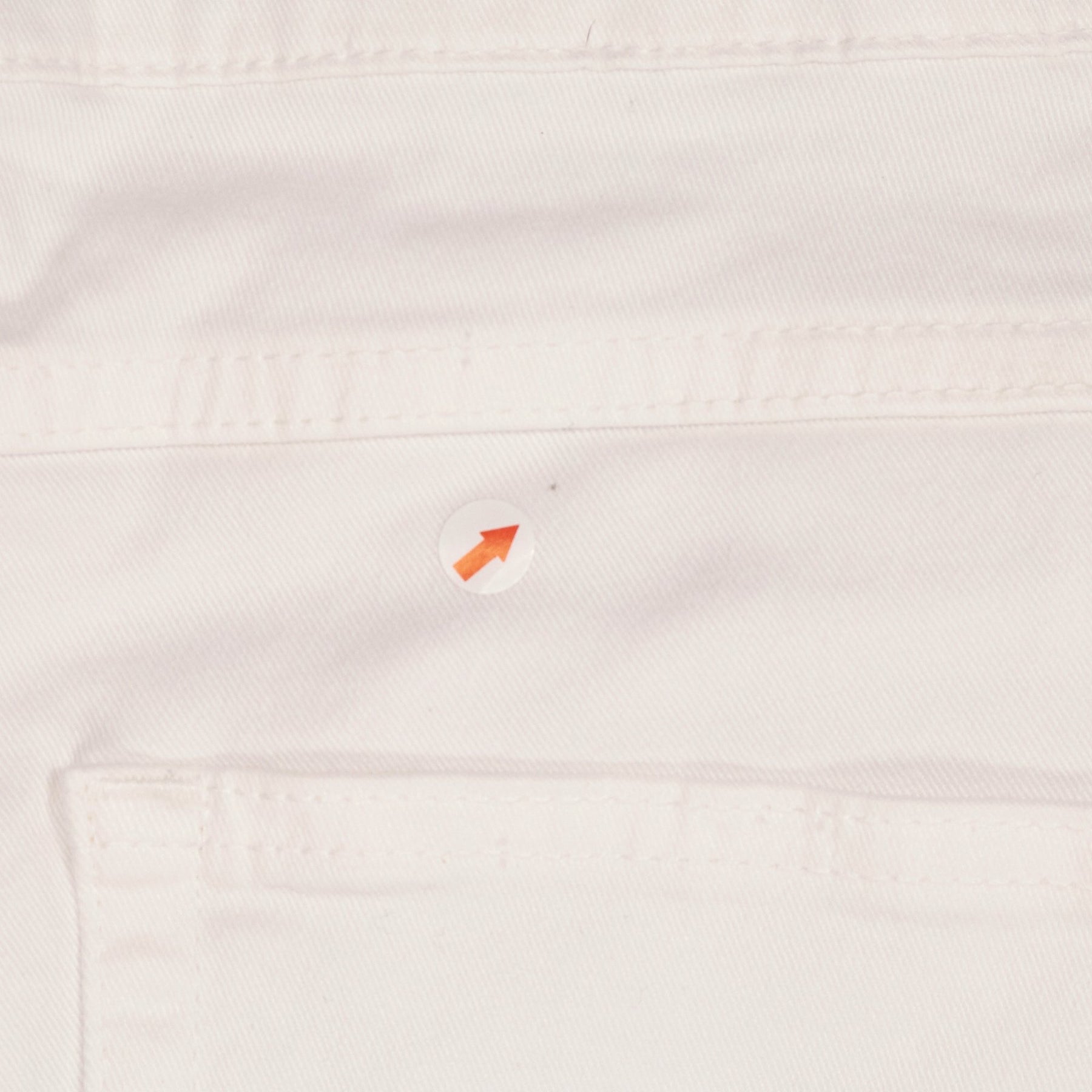 NRBY White Wide-Leg Cropped Trousers