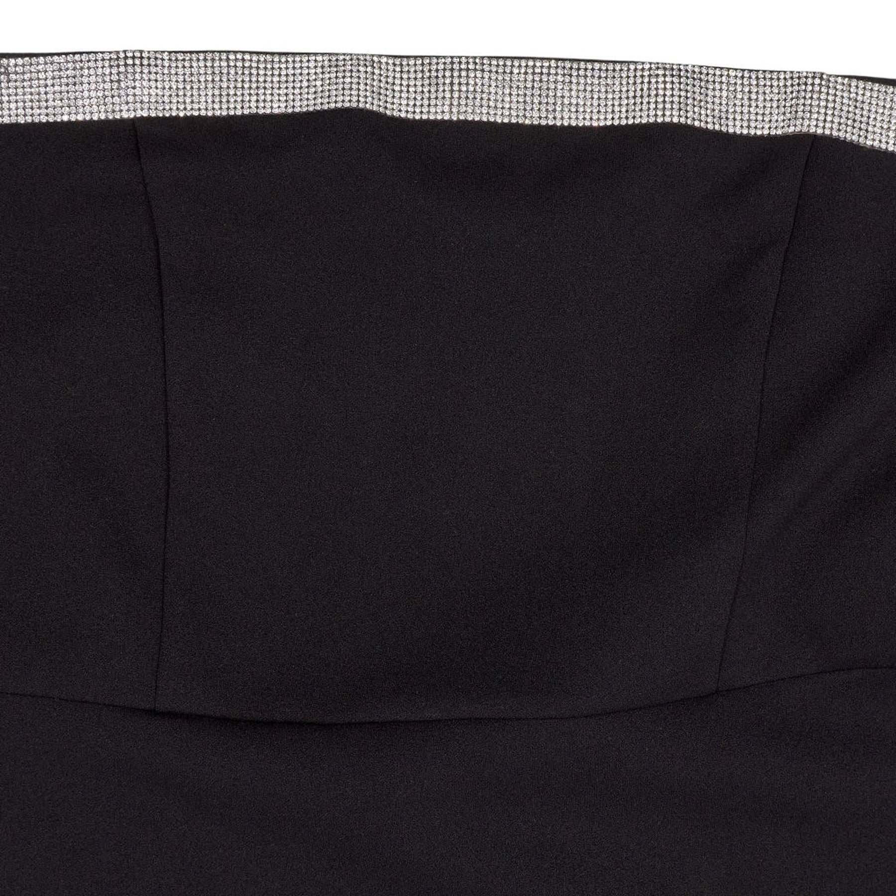 Pull & Bear Black Strapless Mini Dress