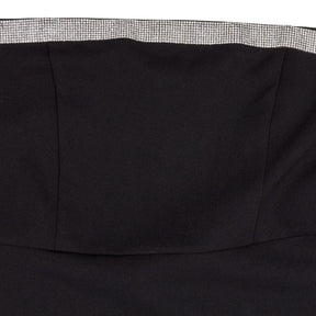 Pull & Bear Black Strapless Mini Dress