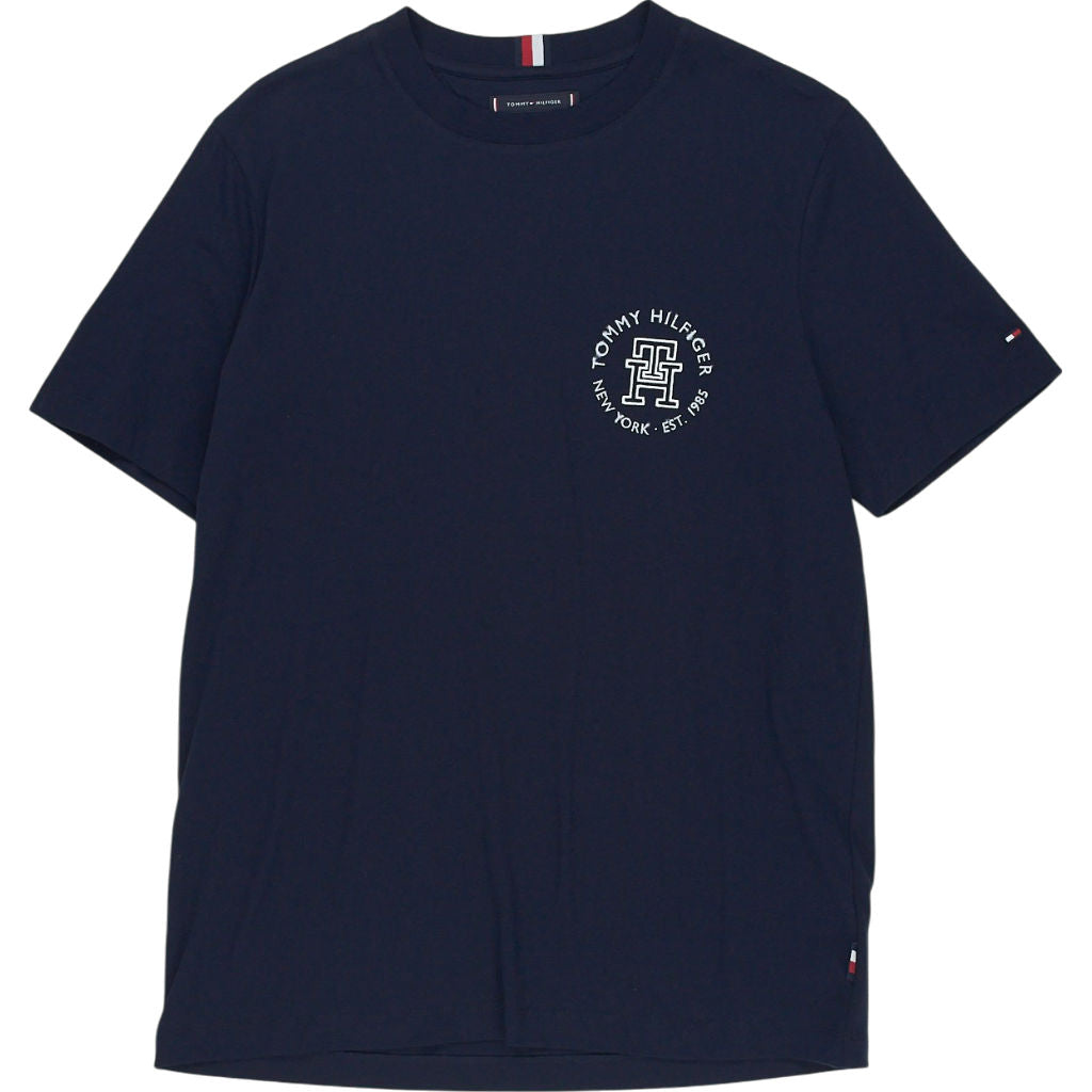 Tommy Hilfiger Navy Monogram T-Shirt