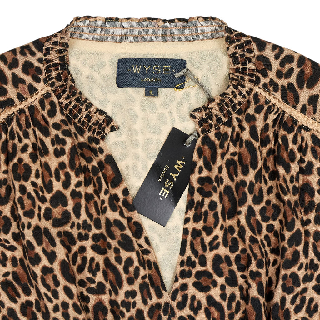 WYSE Leopard Vivien Dress